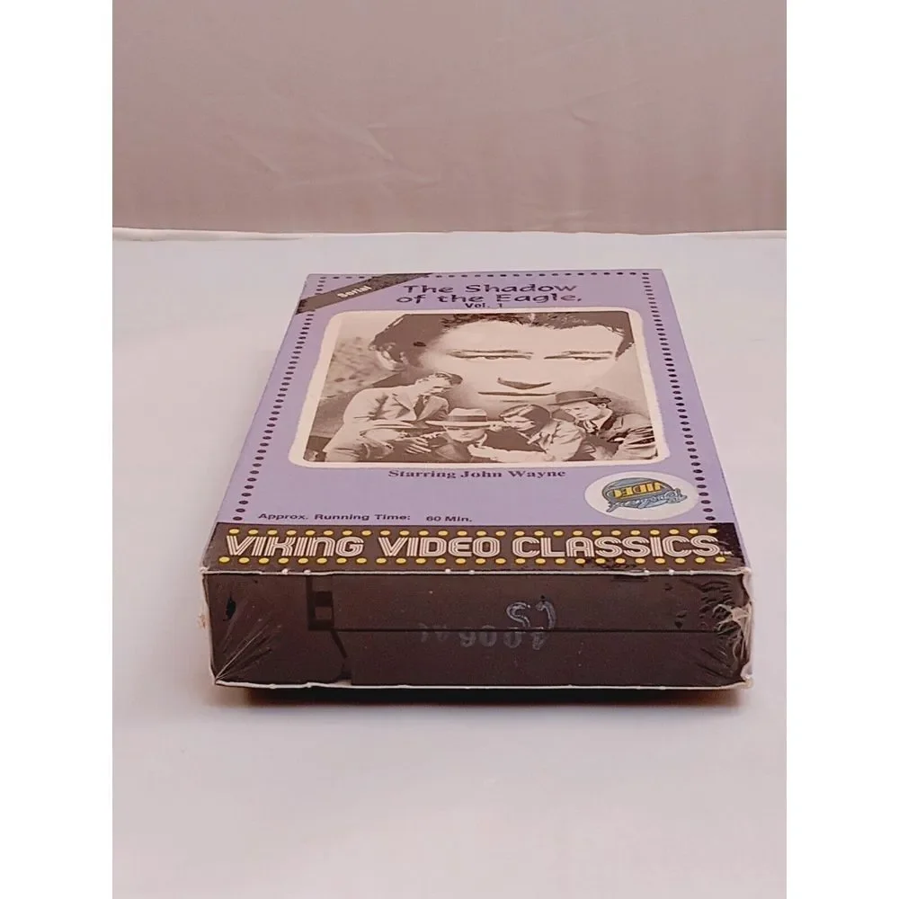 The Shadow of the Eagle, Volume 4 Only Sealed VHS; 1986 Viking Video; John Wayne